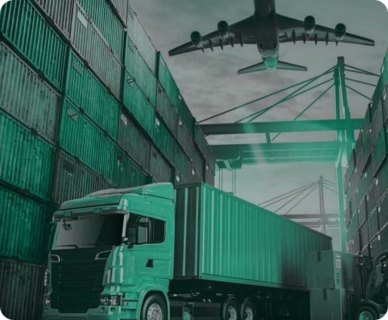 Global logistics services and international cargo transportation FORWARD